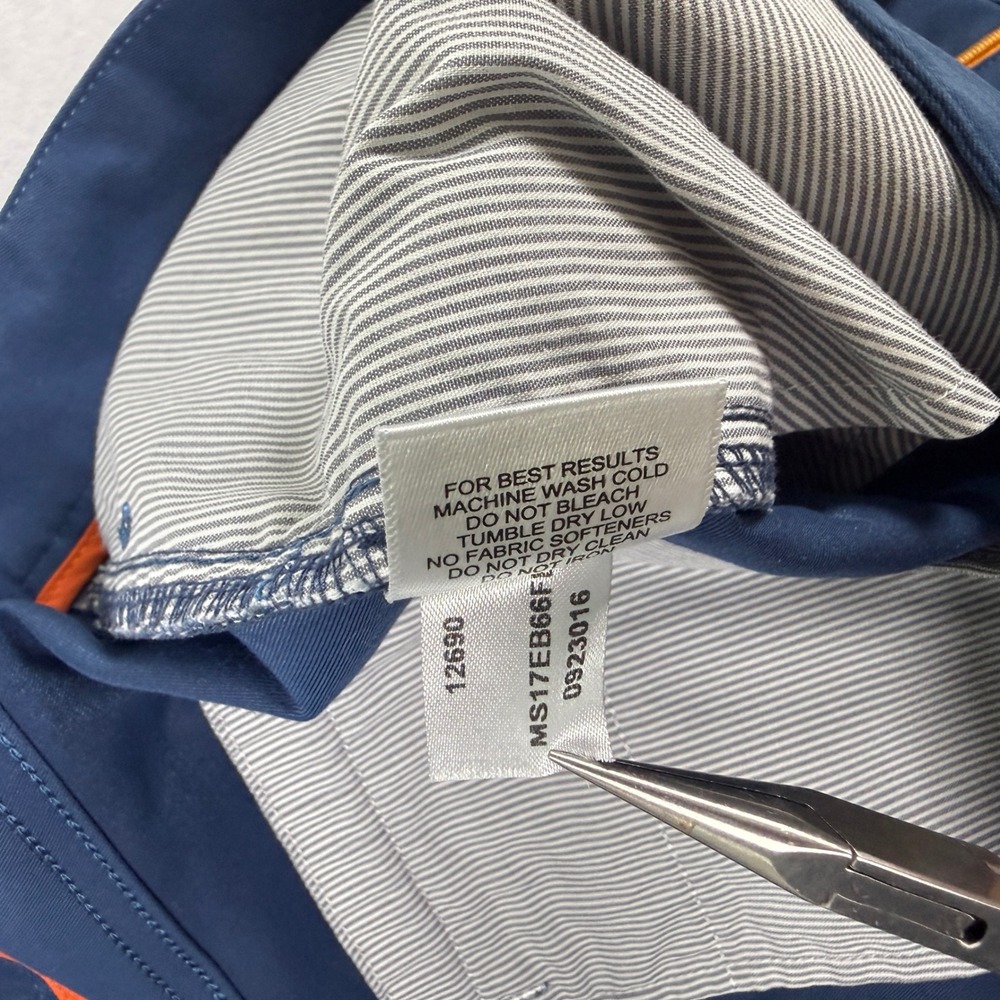 LOT OF 2 Peter Millar Crown Sport EB66 Pants 36x25 Cropped Performance Bundle - Picture 9 of 14